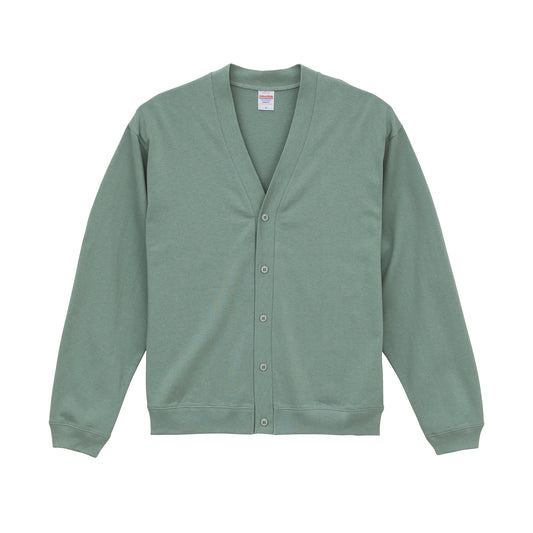 10.0oz コットン ジャージー ルーズフィット カーディガン (UA-448801)