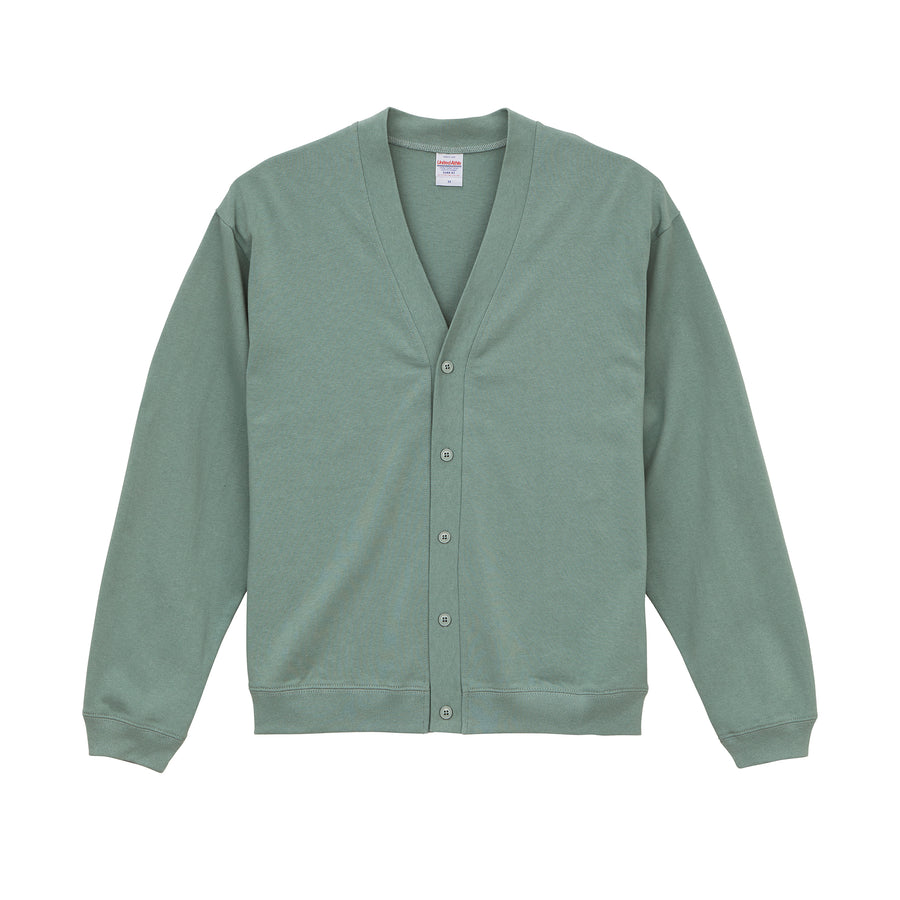 10.0oz コットン ジャージー ルーズフィット カーディガン (UA-448801)