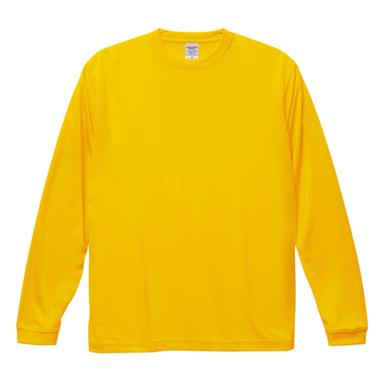 4.7oz ドライ シルキータッチ ロングスリーブ Tシャツ ノンブリード(UA-508901)