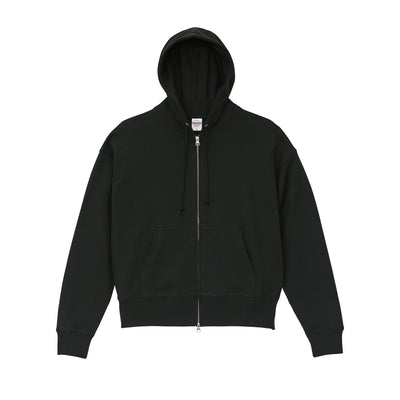 10.0oz ボックスシルエット スウェット フルジップ パーカ 裏パイル (UA-520101)