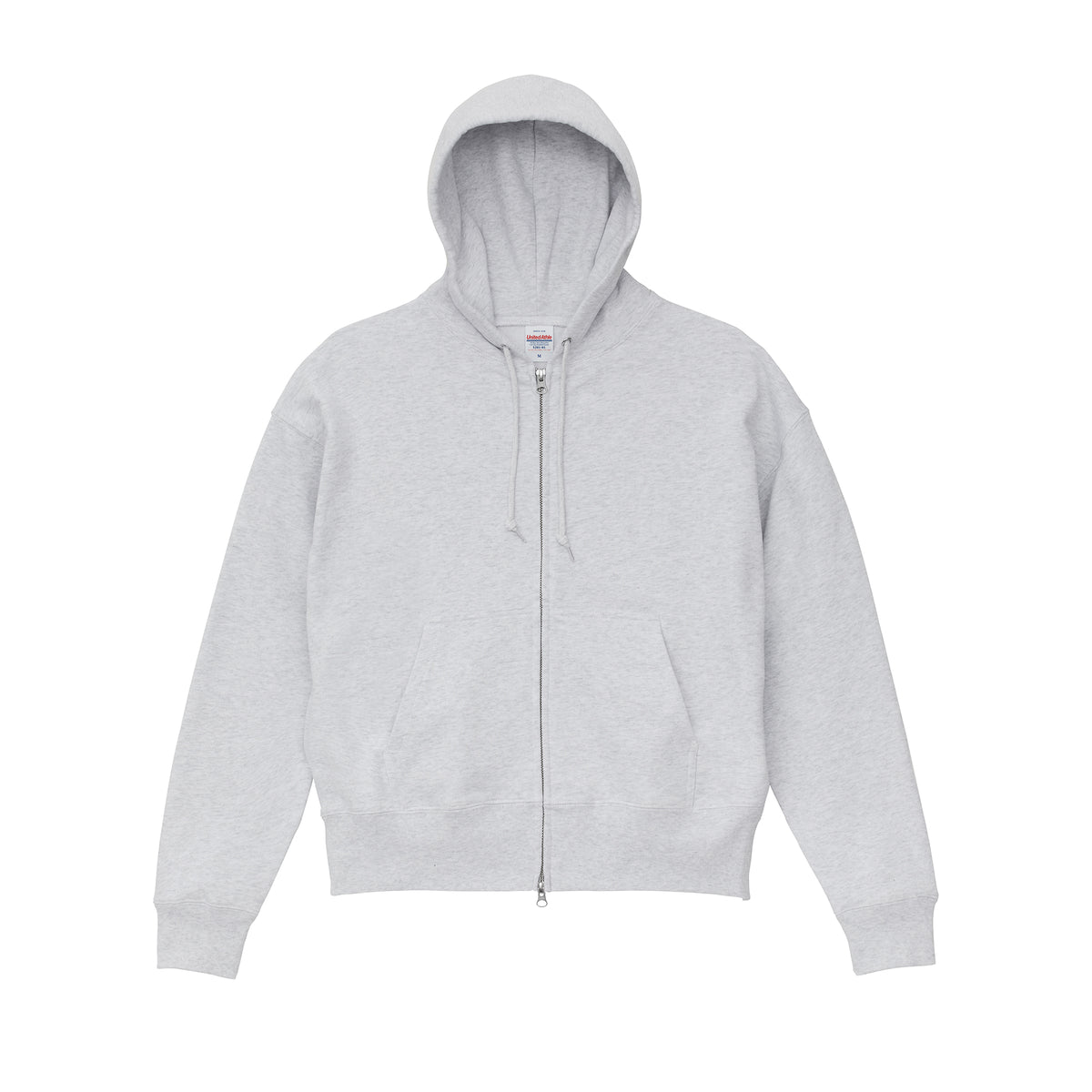 10.0oz ボックスシルエット スウェット フルジップ パーカ 裏パイル (UA-520101)