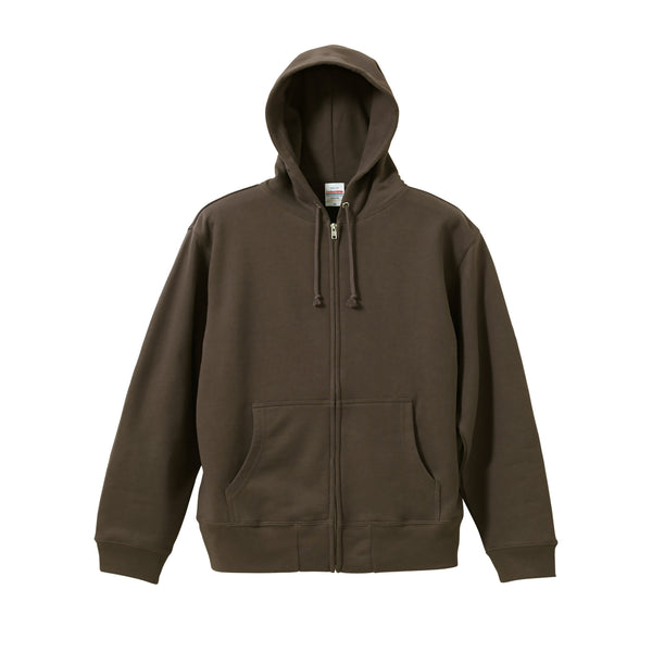 10.0oz スウェット フルジップ パーカ 裏パイル アダルト (UA-521301)