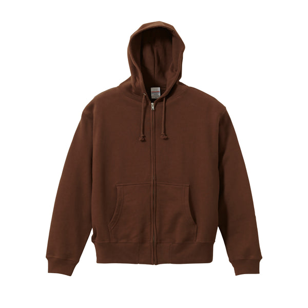 10.0oz スウェット フルジップ パーカ 裏パイル アダルト (UA-521301)