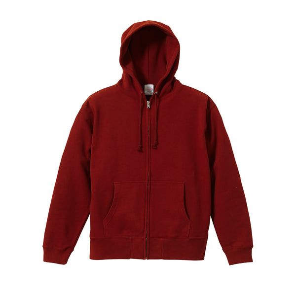 10.0oz スウェット フルジップ パーカ 裏パイル アダルト (UA-521301)