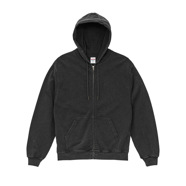 8.8oz オープンエンド フェードウォッシュ スウェット フルジップ パーカ 裏パイル (UA-526501)