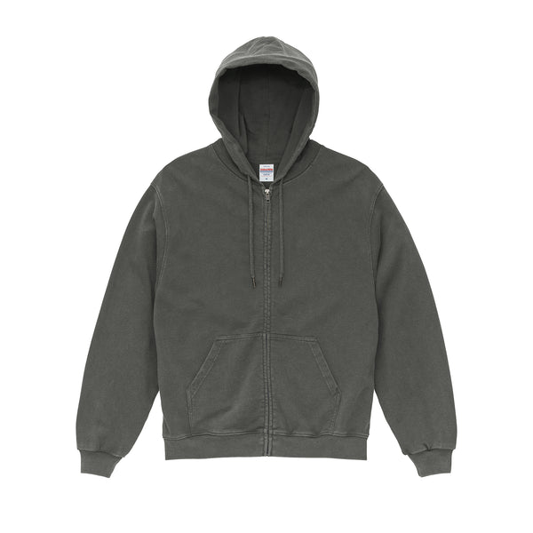 8.8oz オープンエンド フェードウォッシュ スウェット フルジップ パーカ 裏パイル (UA-526501)