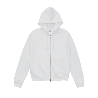 10.0oz T/C ボックスシルエット スウェット フルジップ パーカ 裏起毛 (UA-562101)