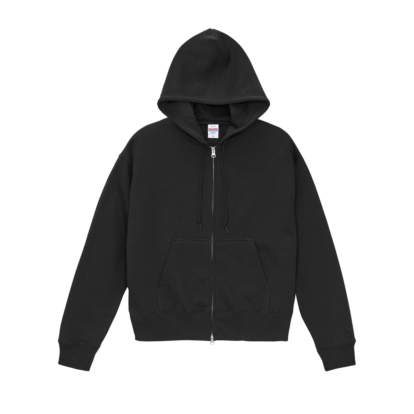 10.0oz T/C ボックスシルエット スウェット フルジップ パーカ 裏起毛 (UA-562101)