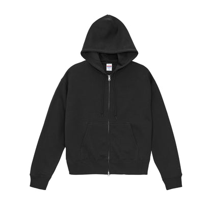 10.0oz T/C ボックスシルエット スウェット フルジップ パーカ 裏起毛 (UA-562101)