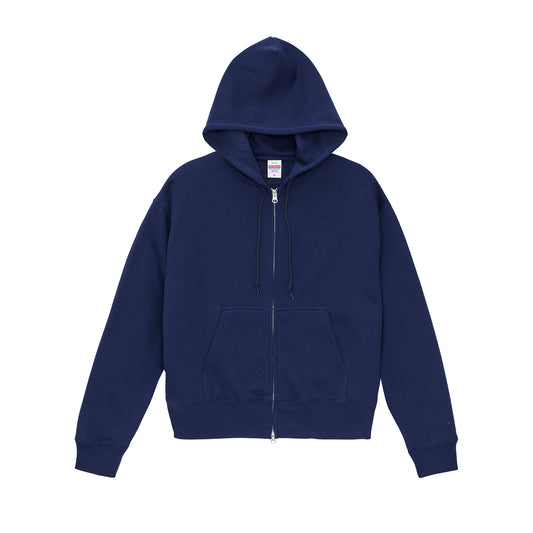 10.0oz T/C ボックスシルエット スウェット フルジップ パーカ 裏起毛 (UA-562101)