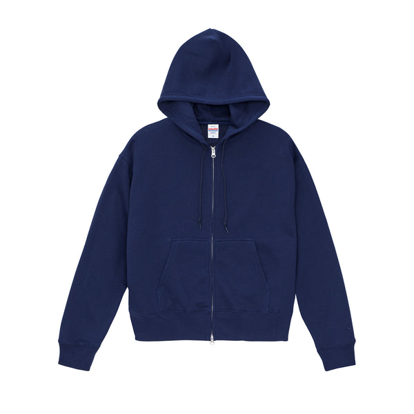 10.0oz T/C ボックスシルエット スウェット フルジップ パーカ 裏起毛 (UA-562101)