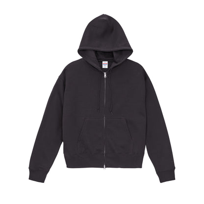 10.0oz T/C ボックスシルエット スウェット フルジップ パーカ 裏起毛 (UA-562101)