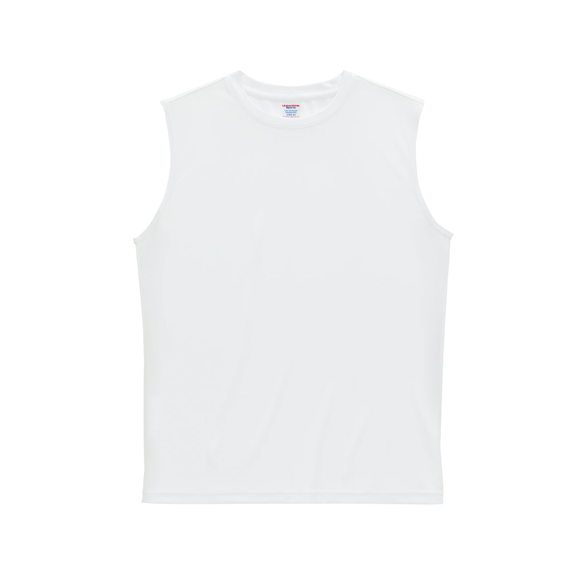 4.4oz ドライスムース リサイクルポリエステル スリーブレスシャツ (UA-570301)