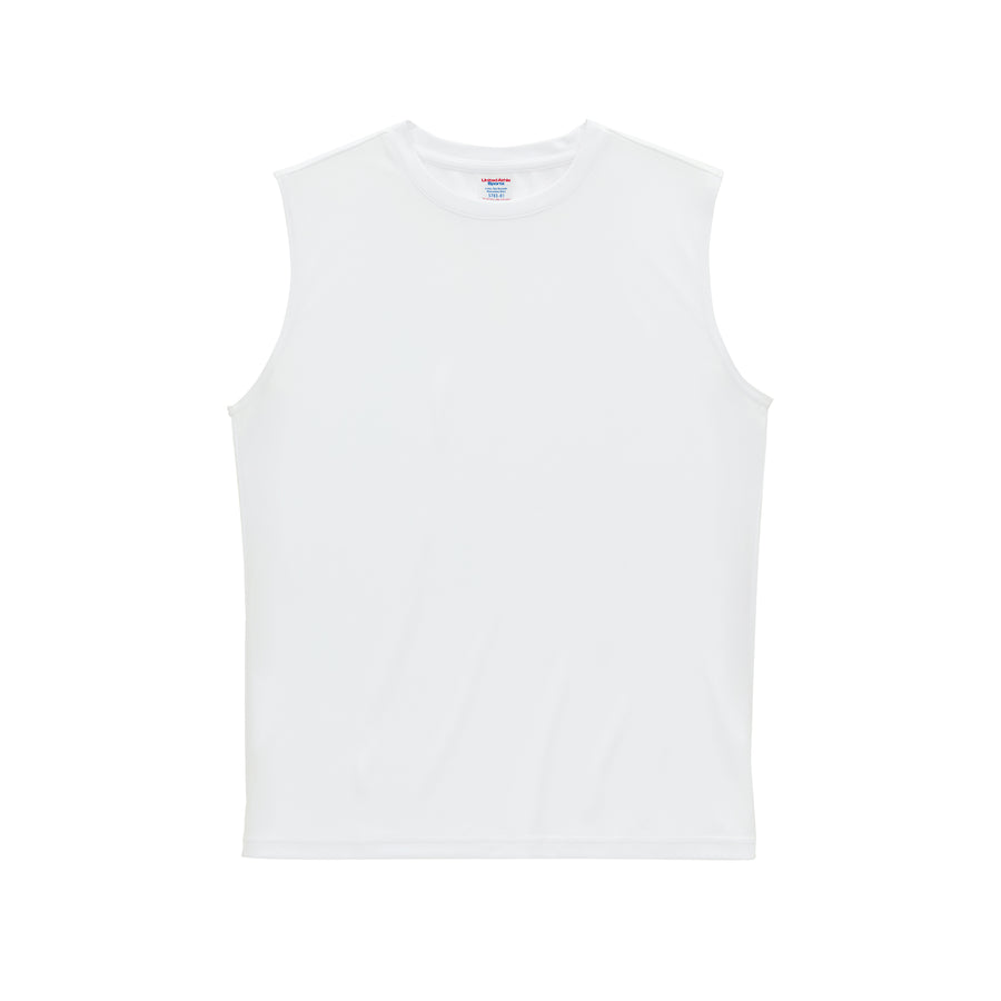 4.4oz ドライスムース リサイクルポリエステル スリーブレスシャツ (UA-570301)