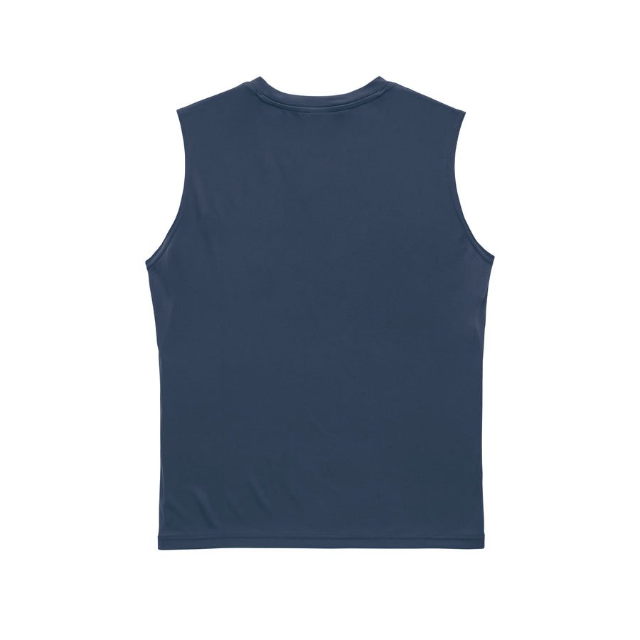 4.4oz ドライスムース リサイクルポリエステル スリーブレスシャツ (UA-570301)