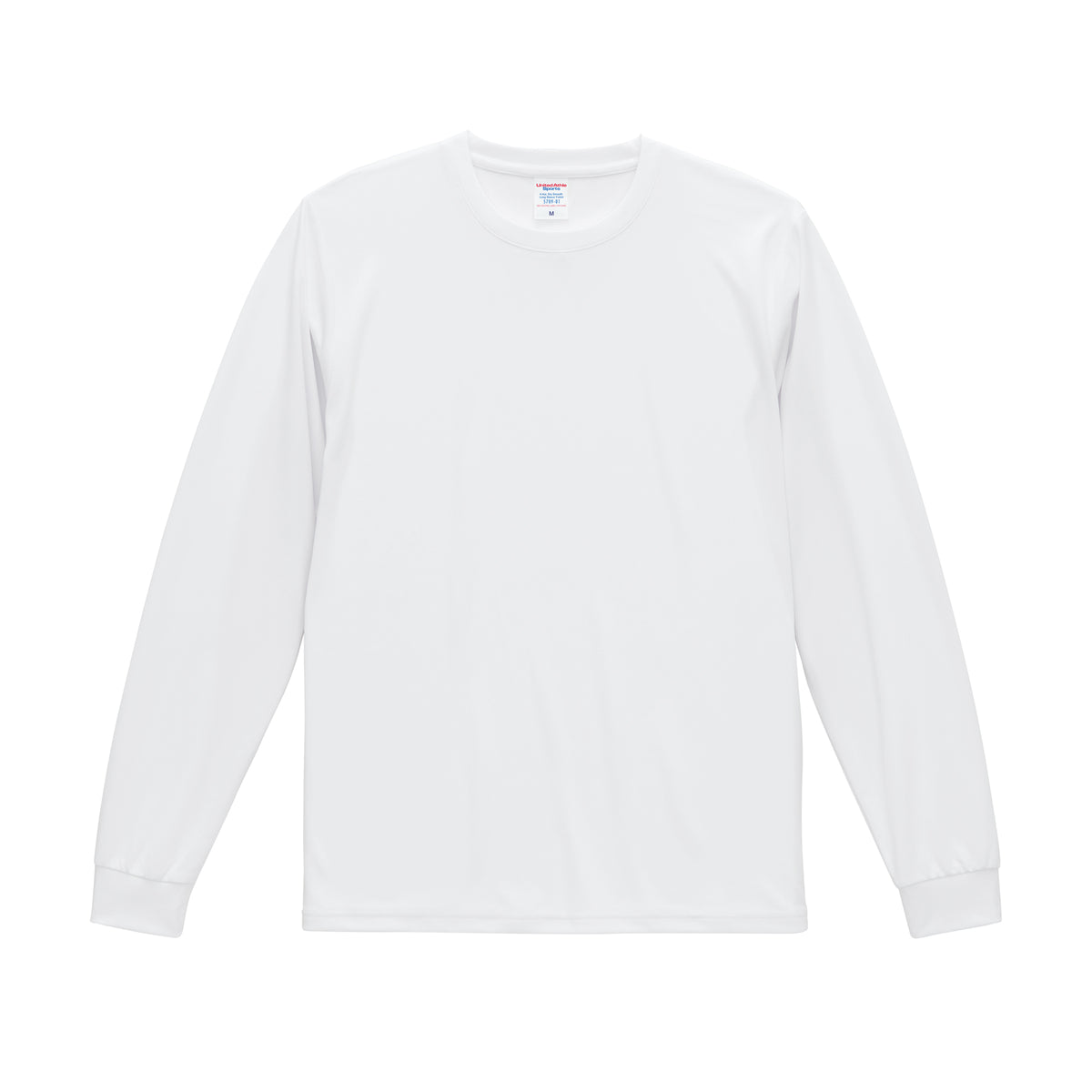 4.4oz ドライスムース リサイクルポリエステル ロングスリーブ Tシャツ (UA-570901)