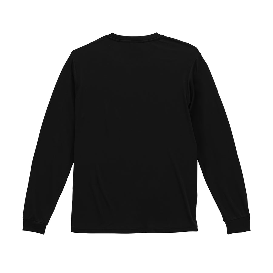 4.4oz ドライスムース リサイクルポリエステル ロングスリーブ Tシャツ (UA-570901)