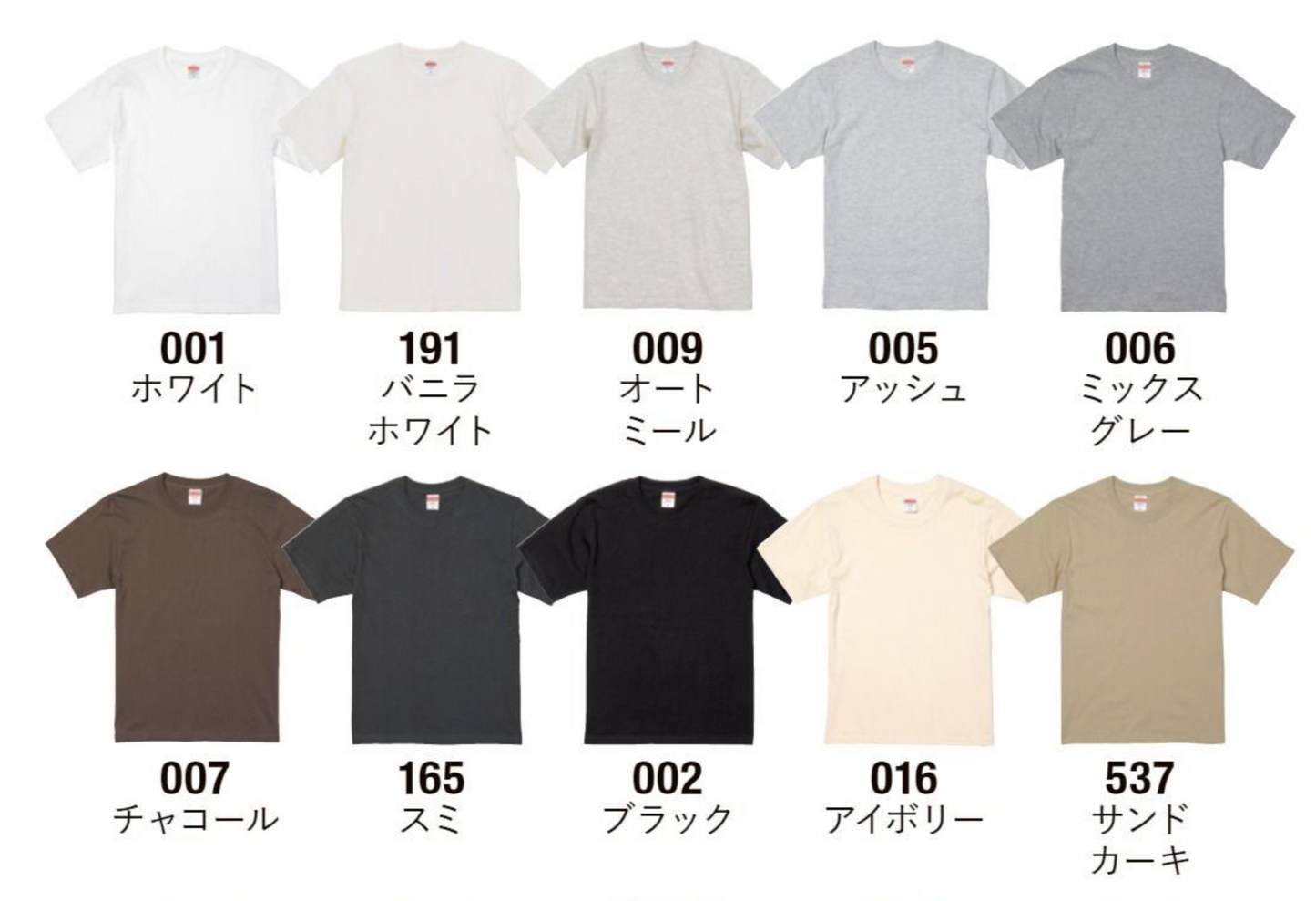 【スクリーンプリント】6.2oz プレミアム Tシャツ (UA-594201)