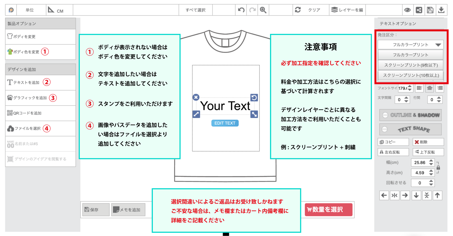 各項目について