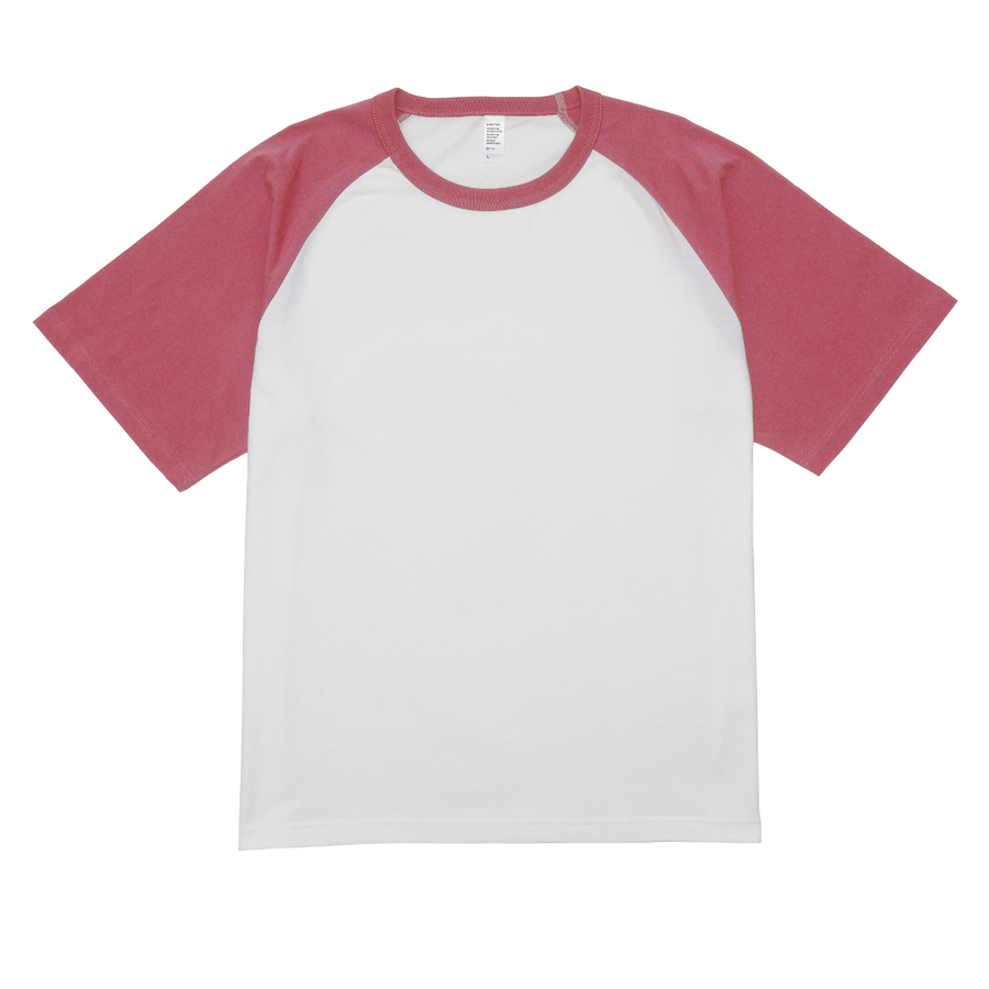 6.6oz プレミアムコンフォートラグランスリーブTシャツ (DF-1115)