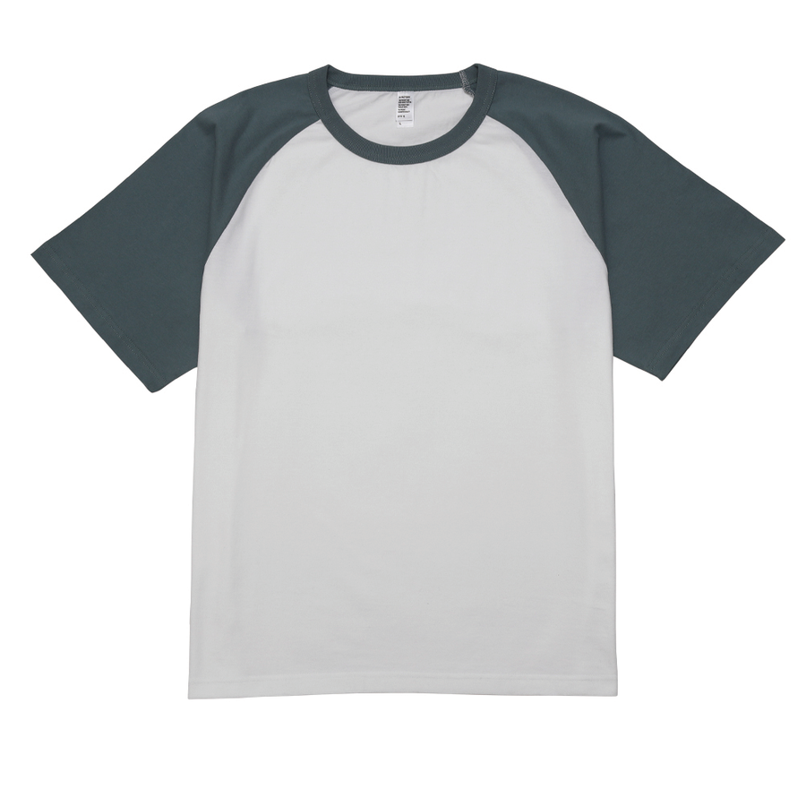 6.6oz プレミアムコンフォートラグランスリーブTシャツ (DF-1115)