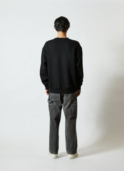 12.7oz Heavyweight Crew Neck Sweatshirt with Fleece Lining (UA-576901) 
