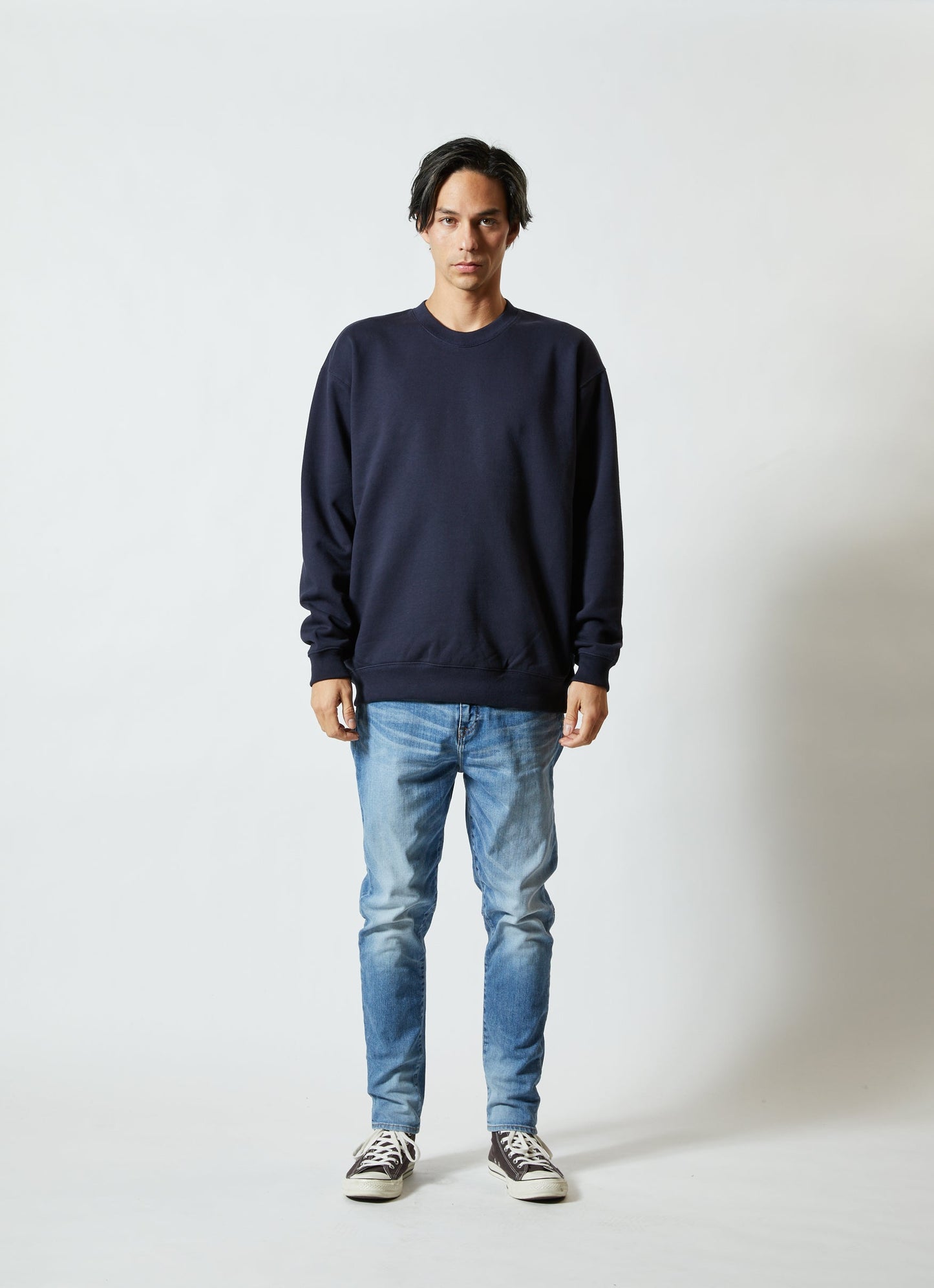 [Screen Print] 10.0oz Crew Neck Sweatshirt with Fleece Lining (UA-504401) 