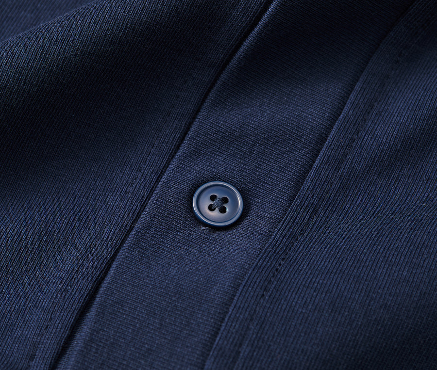 10.0oz コットン ジャージー ルーズフィット カーディガン (UA-448801)