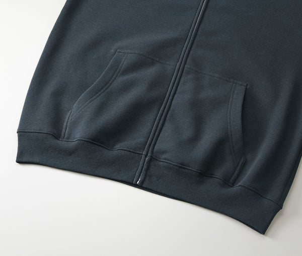8.3oz T/C ソフトブレンド スウェット フルジップ パーカ 裏起毛 (UA-538501)