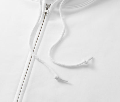 10.0oz T/C ボックスシルエット スウェット フルジップ パーカ 裏起毛 (UA-562101)