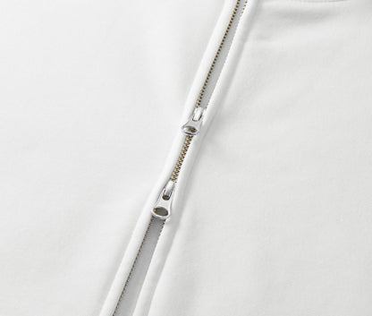 10.0oz T/C ボックスシルエット スウェット フルジップ パーカ 裏起毛 (UA-562101)