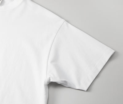 6.5oz Fine Jersey Relaxed Fit T-Shirt (Drawcord Hem) (UA-111001)