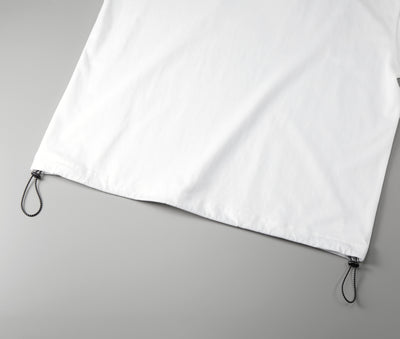 6.5oz Fine Jersey Relaxed Fit T-Shirt (Drawcord Hem) (UA-111001)