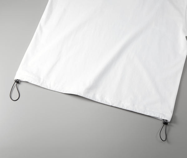 6.5oz Fine Jersey Relaxed Fit T-Shirt (Drawcord Hem) (UA-111001)