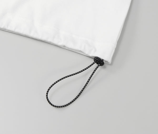 6.5oz Fine Jersey Relaxed Fit T-Shirt (Drawcord Hem) (UA-111001)