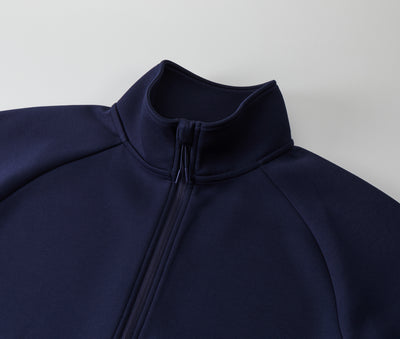 9.4oz T/R Cardboard Knit Full-Zip Stand Jacket (UA-229301)