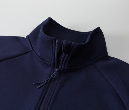 9.4oz T/R ダンボールニット フルジップ スタンド ジャケット (UA-229301)
