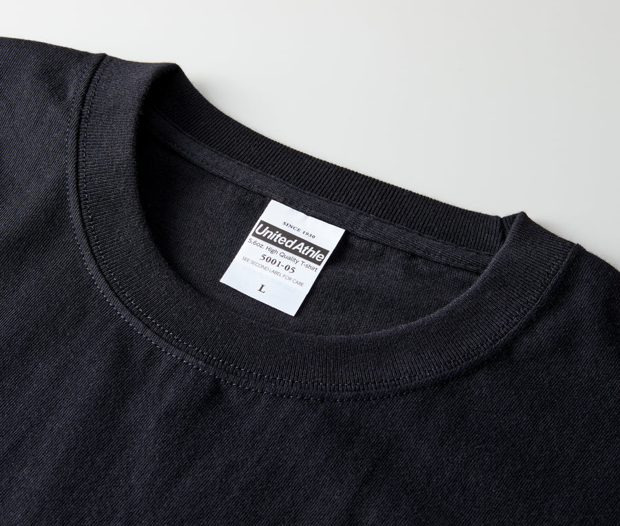 5.6オンス ハイクオリティー Tシャツ ティア アウェイ タグ (UA-500105)