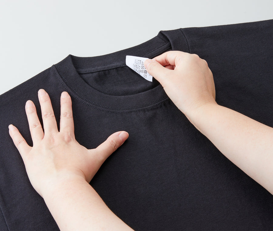 5.6オンス ハイクオリティー Tシャツ ティア アウェイ タグ (UA-500105)