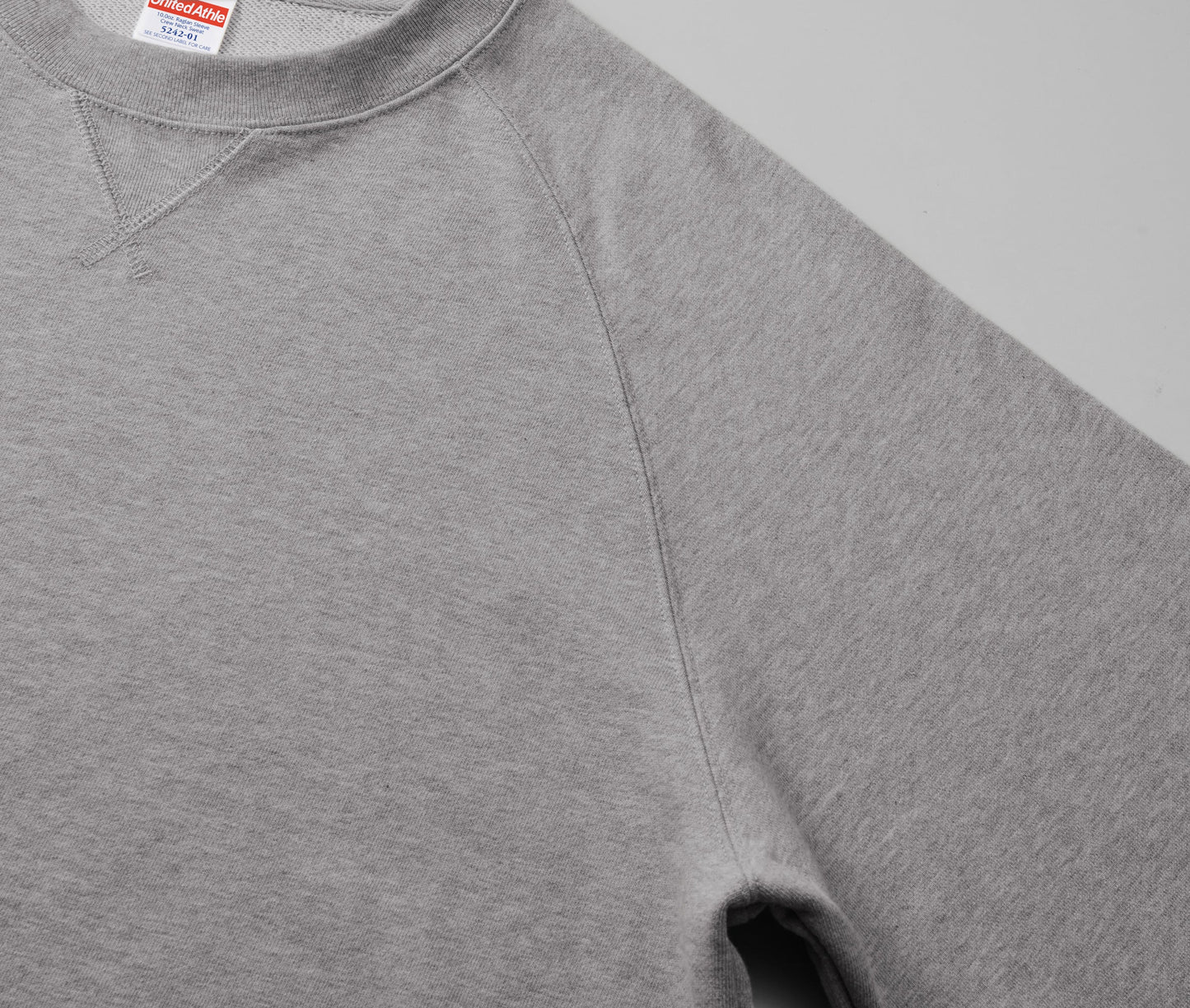 [Screen Print] 10.0oz Raglan Sleeve Crew Neck Sweatshirt (Tile Lining) (UA-5242)