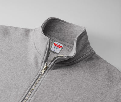 10.0oz Sweat Full-Zip Stand Jacket (Pile Lining) (UA-524501)
