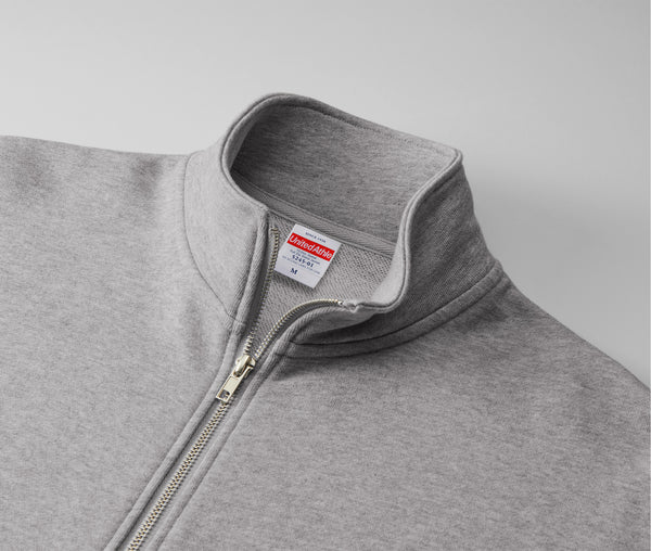 10.0oz Sweat Full-Zip Stand Jacket (Pile Lining) (UA-524501)