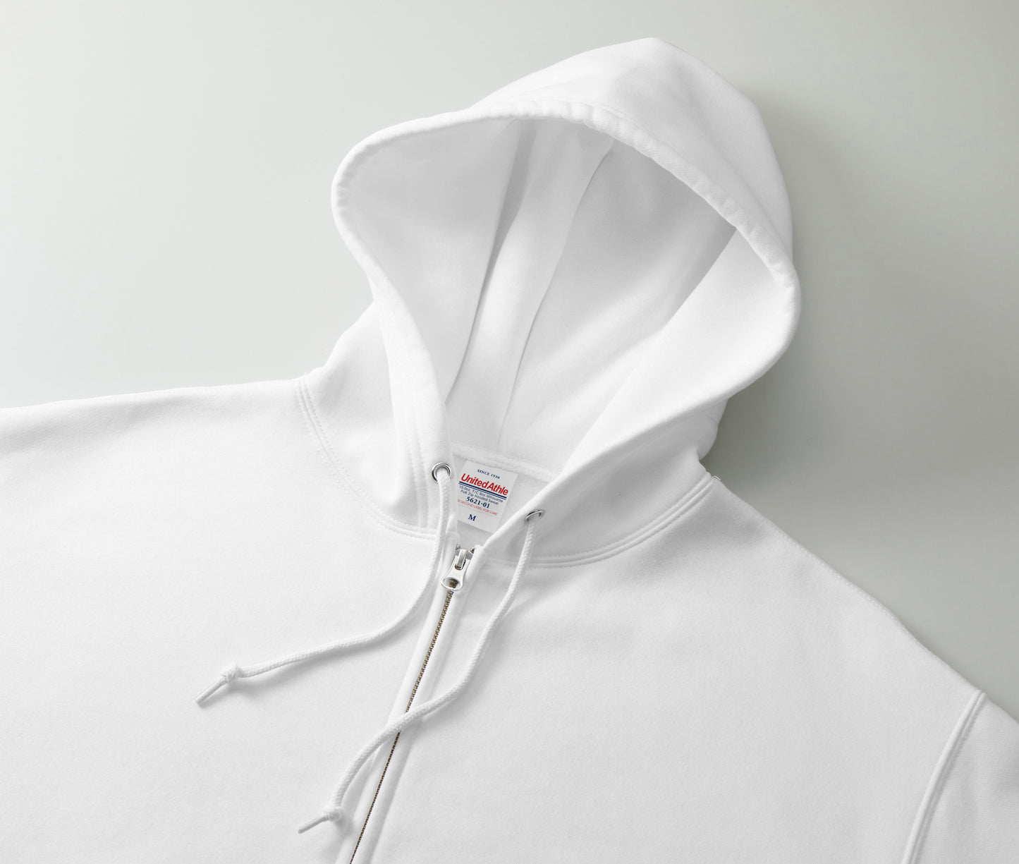 10.0oz T/C ボックスシルエット スウェット フルジップ パーカ 裏起毛 (UA-562101)