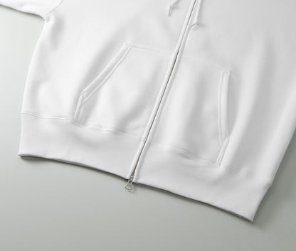 10.0oz T/C ボックスシルエット スウェット フルジップ パーカ 裏起毛 (UA-562101)