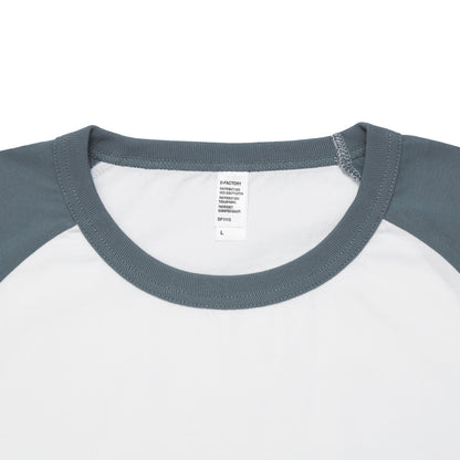 6.6oz プレミアムコンフォートラグランスリーブTシャツ (DF-1115)