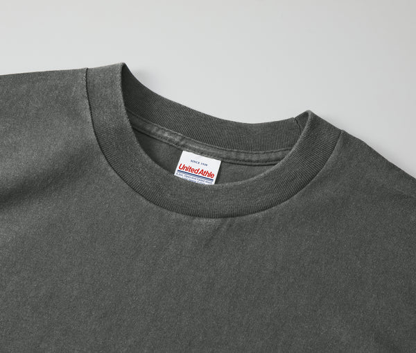6.2oz オープンエンド フェードウォッシュ ロングスリーブ Tシャツ 2.1インチリブ (UA-423101)