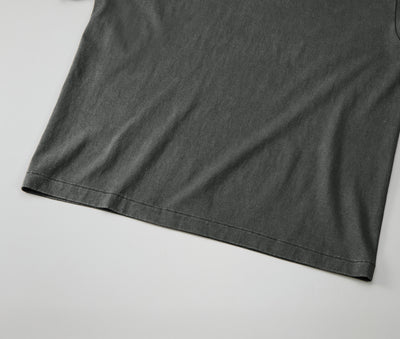 6.2oz オープンエンド フェードウォッシュ ロングスリーブ Tシャツ 2.1インチリブ (UA-423101)