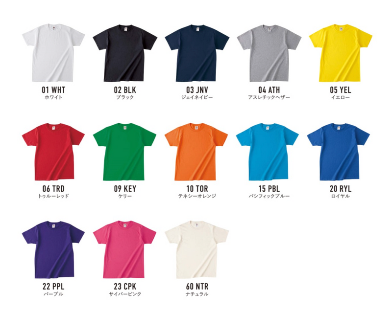 カラーチャート