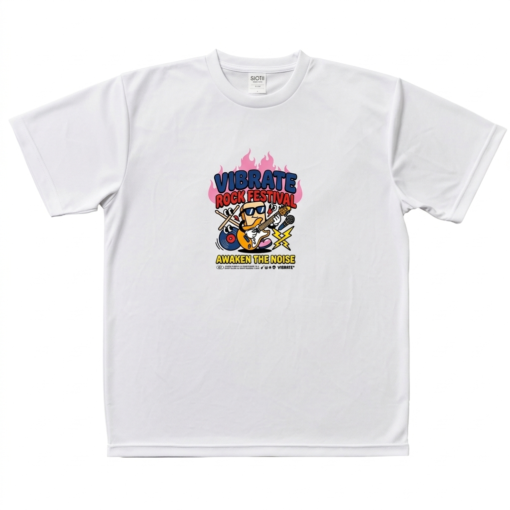 リサイクルポリエステルTシャツ ケミカルリサイクル (ST-1102)