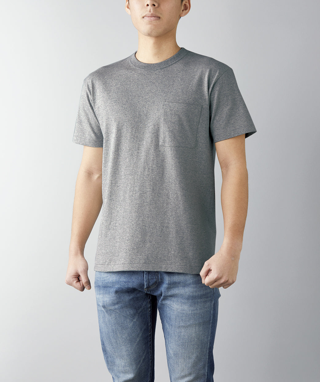 [Screen Print] 6.2oz Open-End Max Weight Binder Neck Pocket T-Shirt (CAS-oe1119)